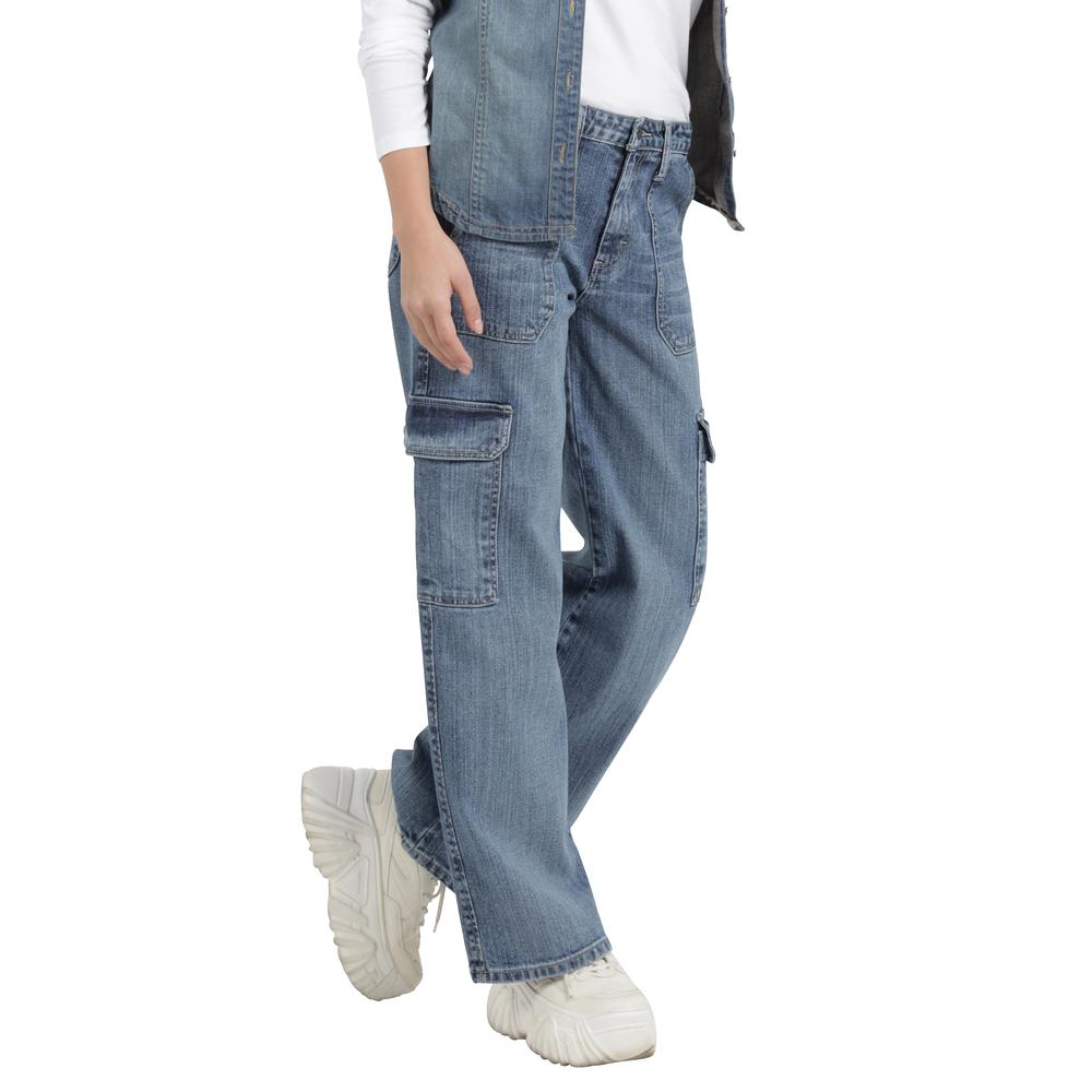 Foto 3 pulgar | Jeans Lee Mujer Xtreme Wide Leg 785 Azul