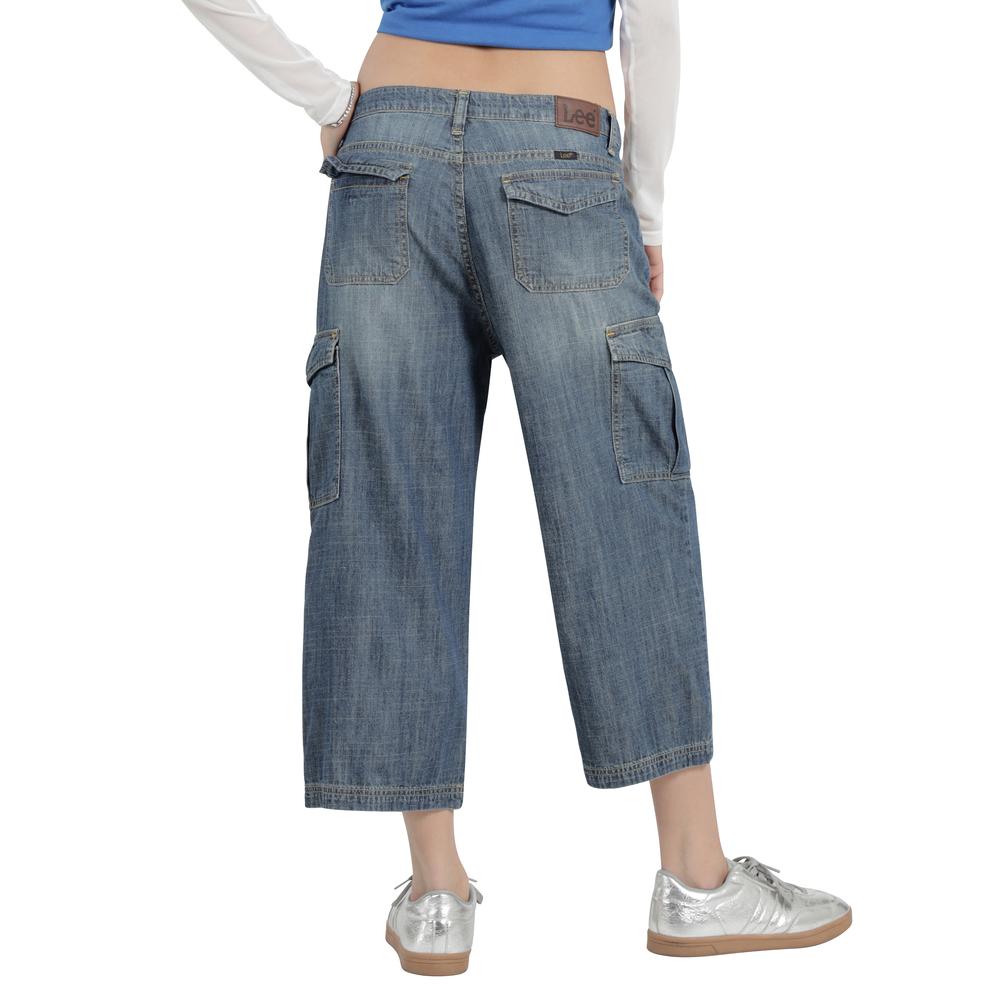 Foto 4 pulgar | Jeans Lee Mujer Xtreme Wide Leg 385 Azul
