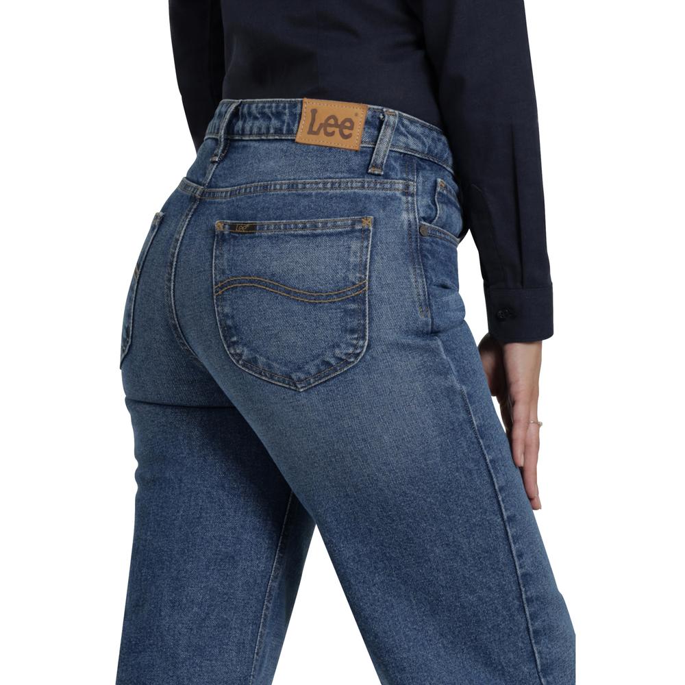 Foto 6 pulgar | Jeans Lee Mujer Xtreme Wide Leg 437 Azul
