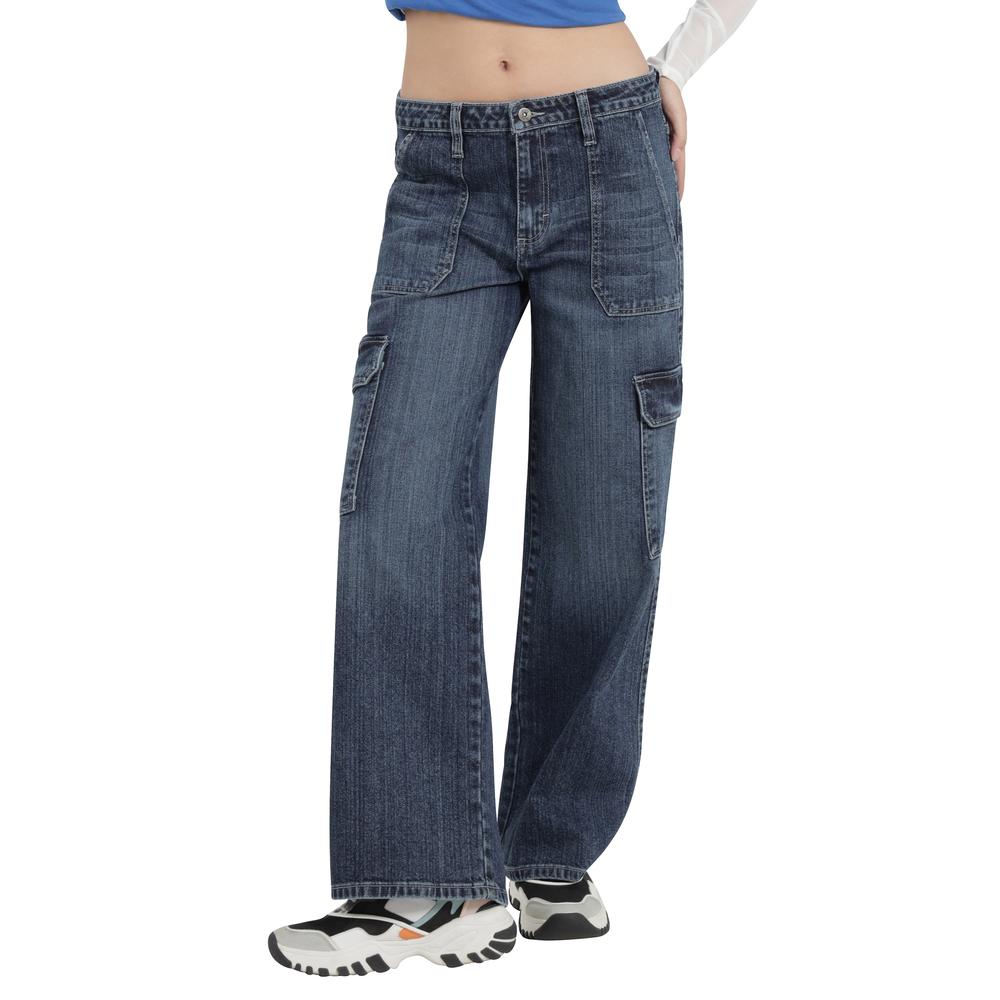 Foto 2 pulgar | Jeans Lee Mujer Xtreme Wide Leg 438 Azul