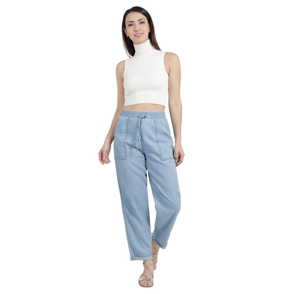 Foto 5 pulgar | Jeans Lee Mujer Xtreme Wide Leg 011 Azul