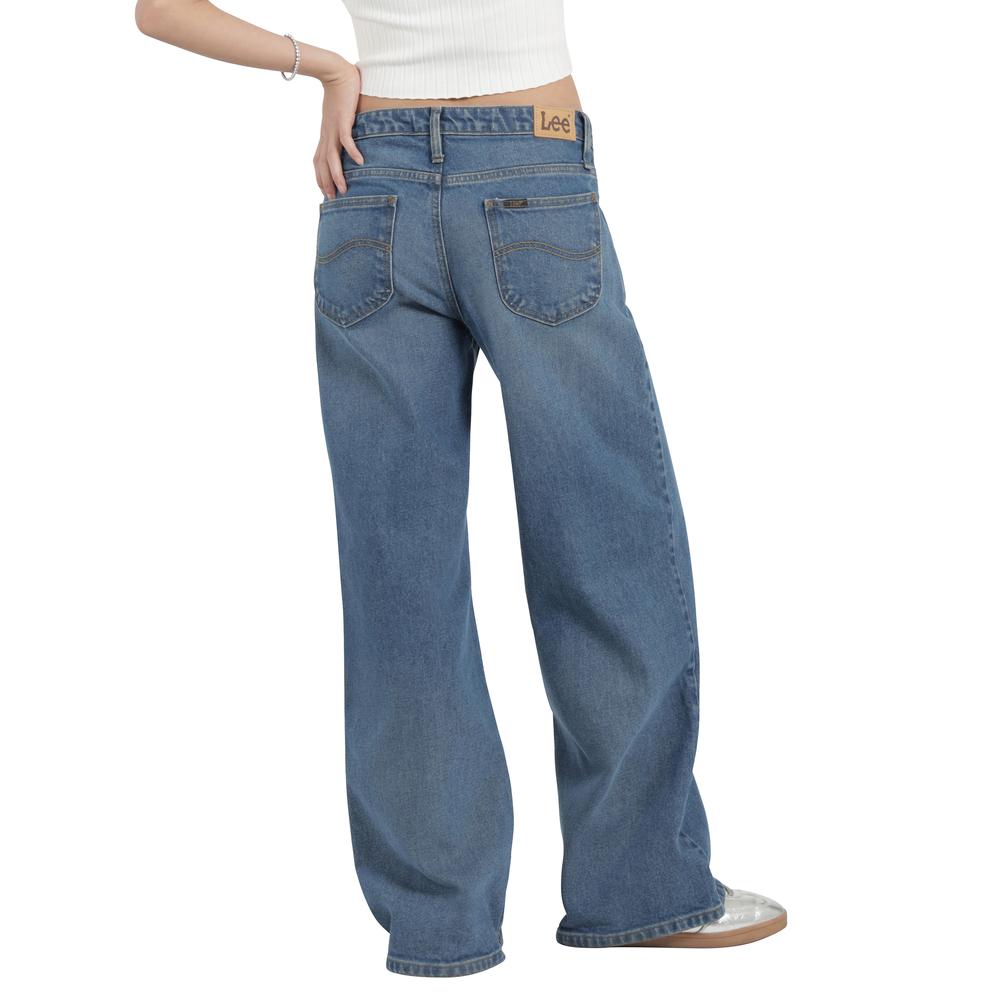 Foto 4 pulgar | Jeans Lee Mujer Xtreme Wide Leg 753 Azul