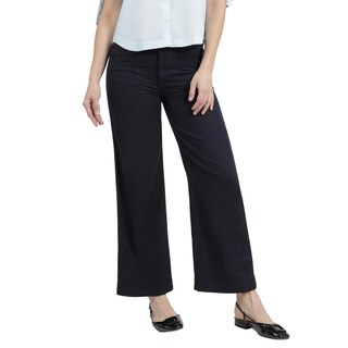 Foto 1 | Jeans Lee Mujer Quality Genuine Wide Leg 802 Azul Marino