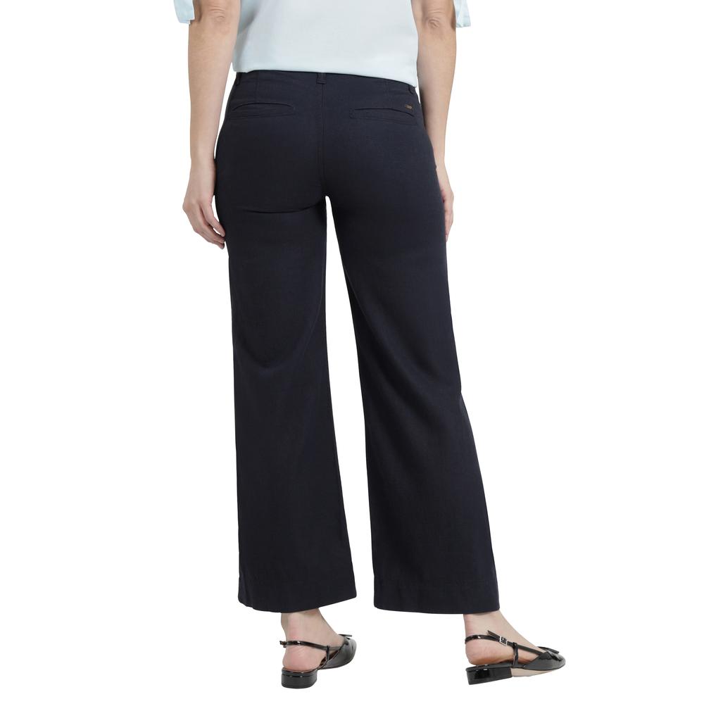 Foto 4 pulgar | Jeans Lee Mujer Quality Genuine Wide Leg 802 Azul Marino