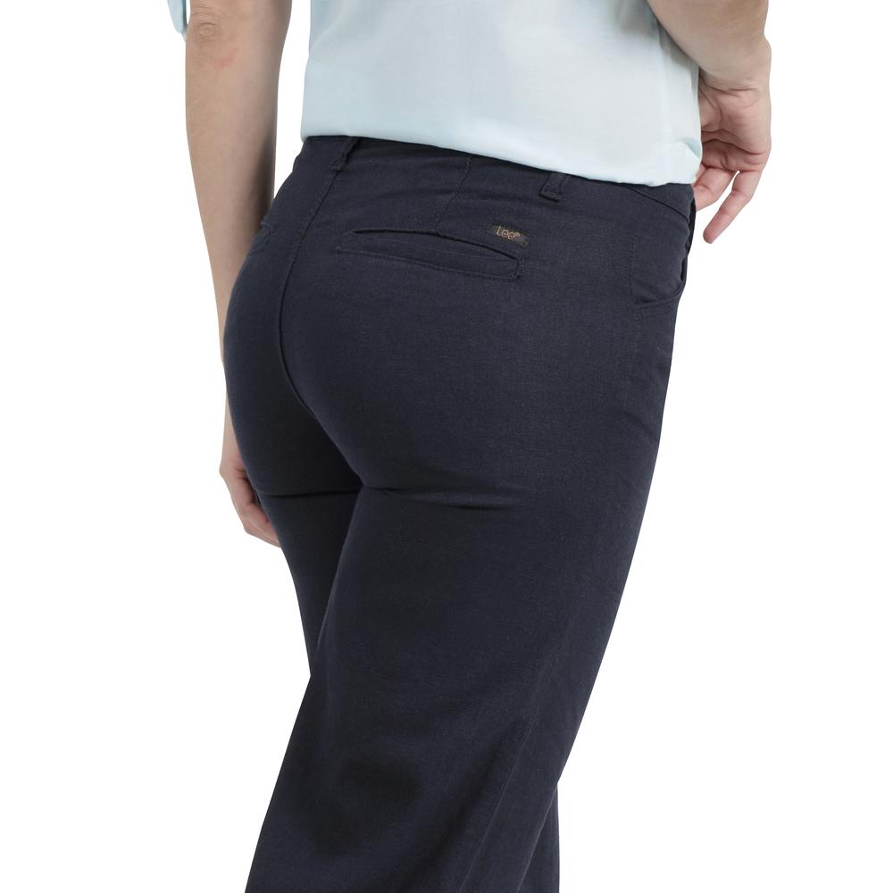 Foto 6 pulgar | Jeans Lee Mujer Quality Genuine Wide Leg 802 Azul Marino
