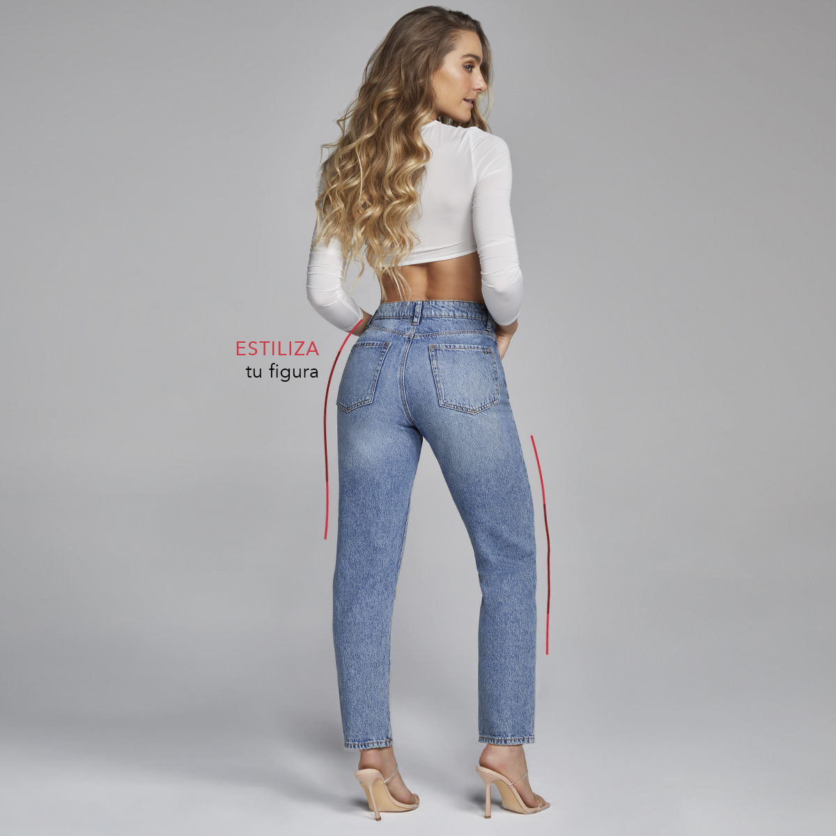 Foto 7 pulgar | Jeans Mom Slim Mujer Cintura Alta Algodon Seven Jeans 4236stme