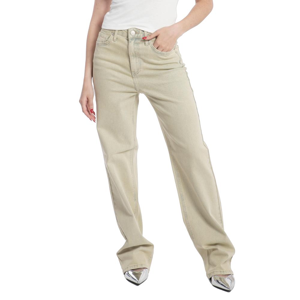 Foto 2 pulgar | Pantalón Wide Leg Mujer Balam Bl6980 Verde Claro