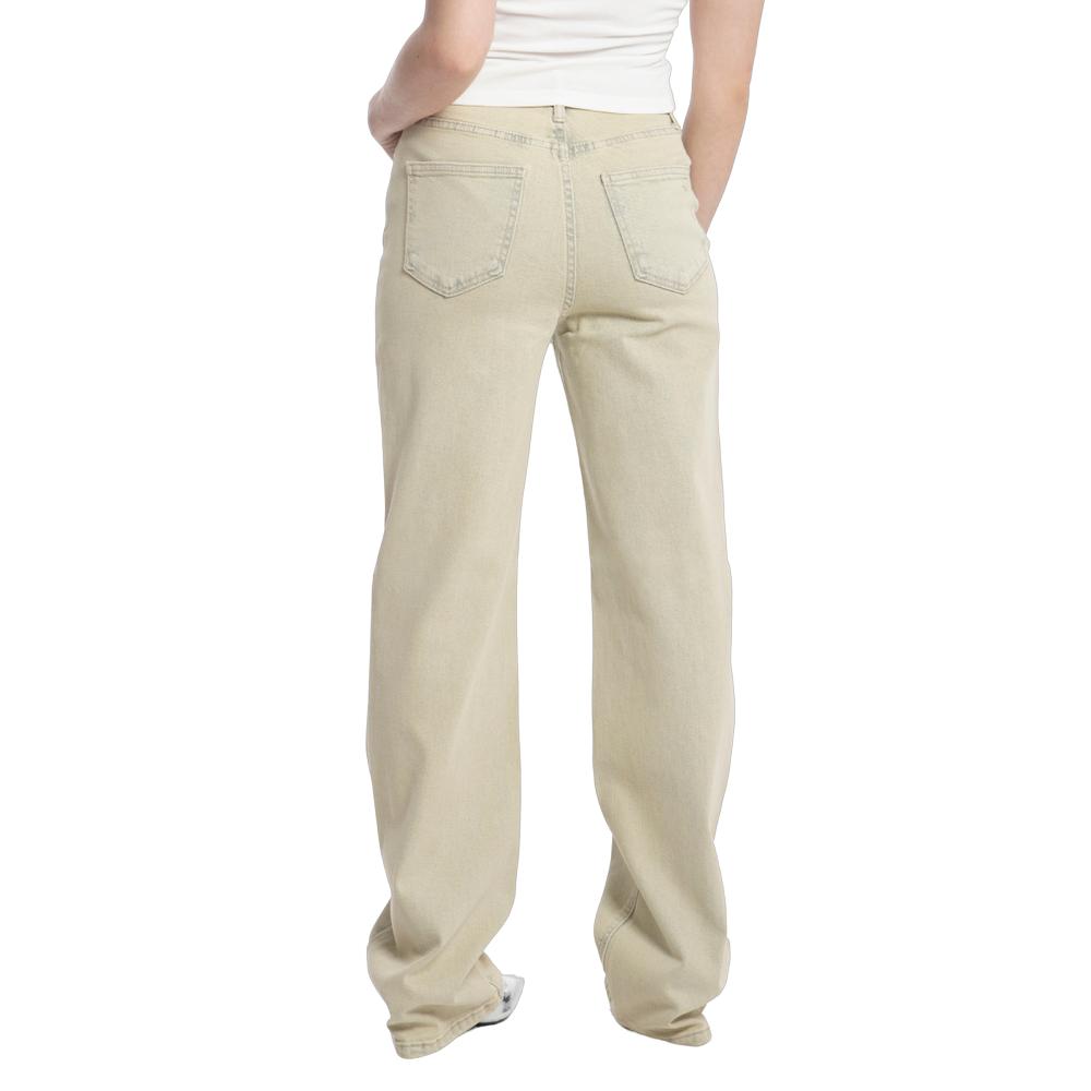 Foto 3 pulgar | Pantalón Wide Leg Mujer Balam Bl6980 Verde Claro