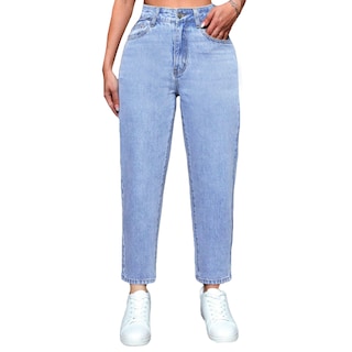 Foto 1 | Pantalón Mom Britos Jeans Mujer Mezclilla 025623