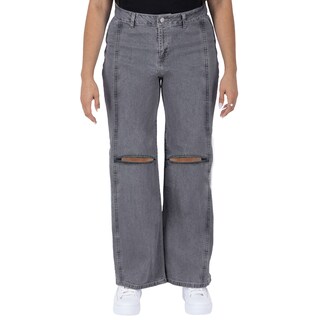 Foto 1 | Pantalón Pierna Ancha Britos Jeans Mujer Mezclilla 025788