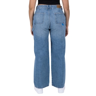 Foto 2 | Pantalón Pierna Ancha Britos Jeans Mujer Mezclilla 025790