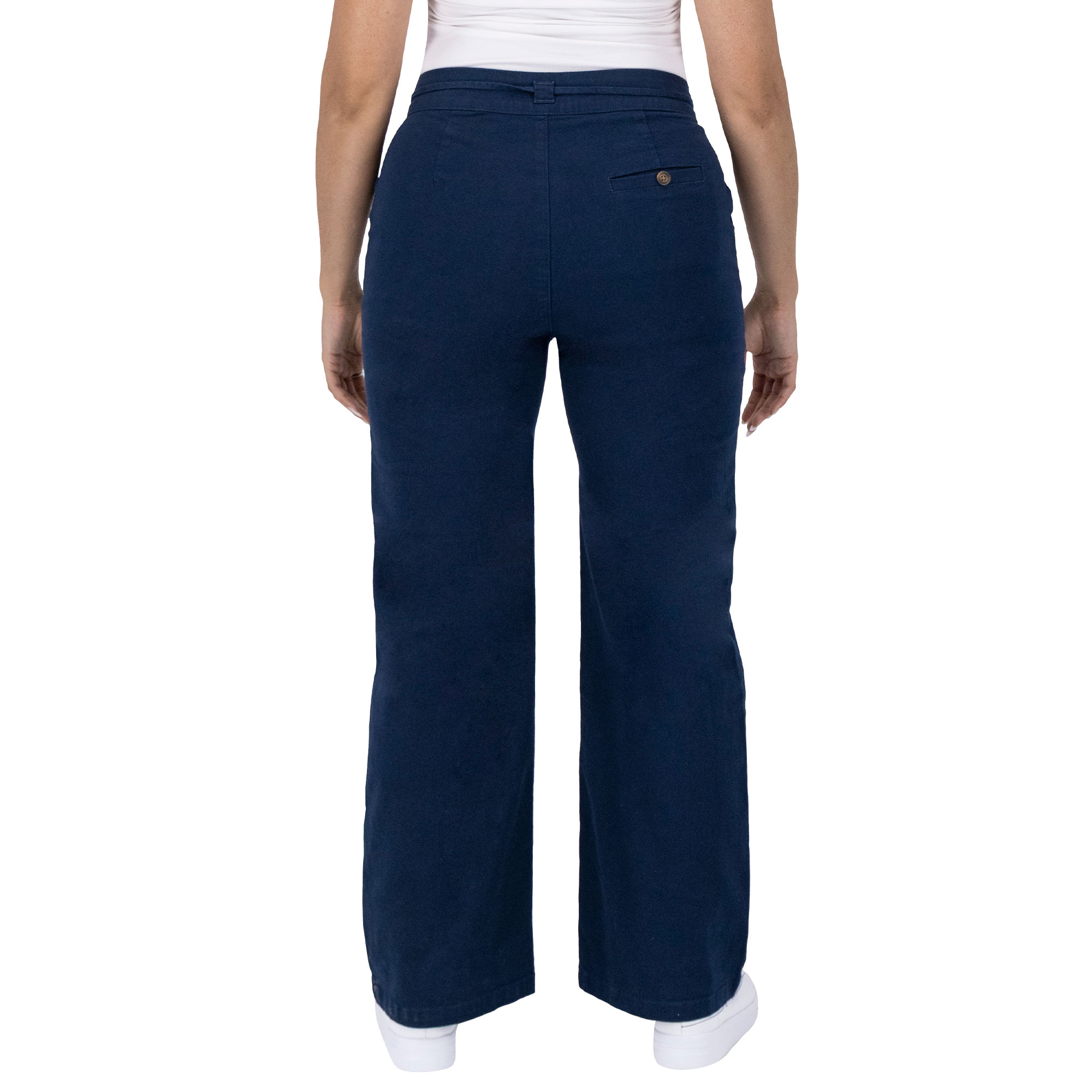 Foto 2 | Pantalón Pierna Ancha Britos Jeans Mujer Gabardina 025818