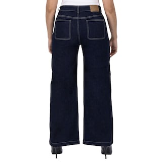 Foto 2 | Pantalón Pierna Ancha Britos Jeans Mujer Mezclilla 025825