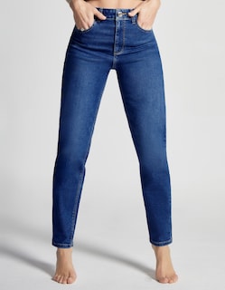Foto 1 | Jeans Mujer Mom Slim Cintura Alta 0076stmel Seven Jeans