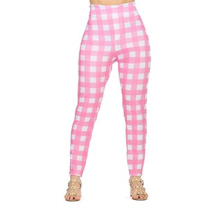 Foto 2 | Pantalón Ajustado Mundo Terra con Estampado de Cuadros