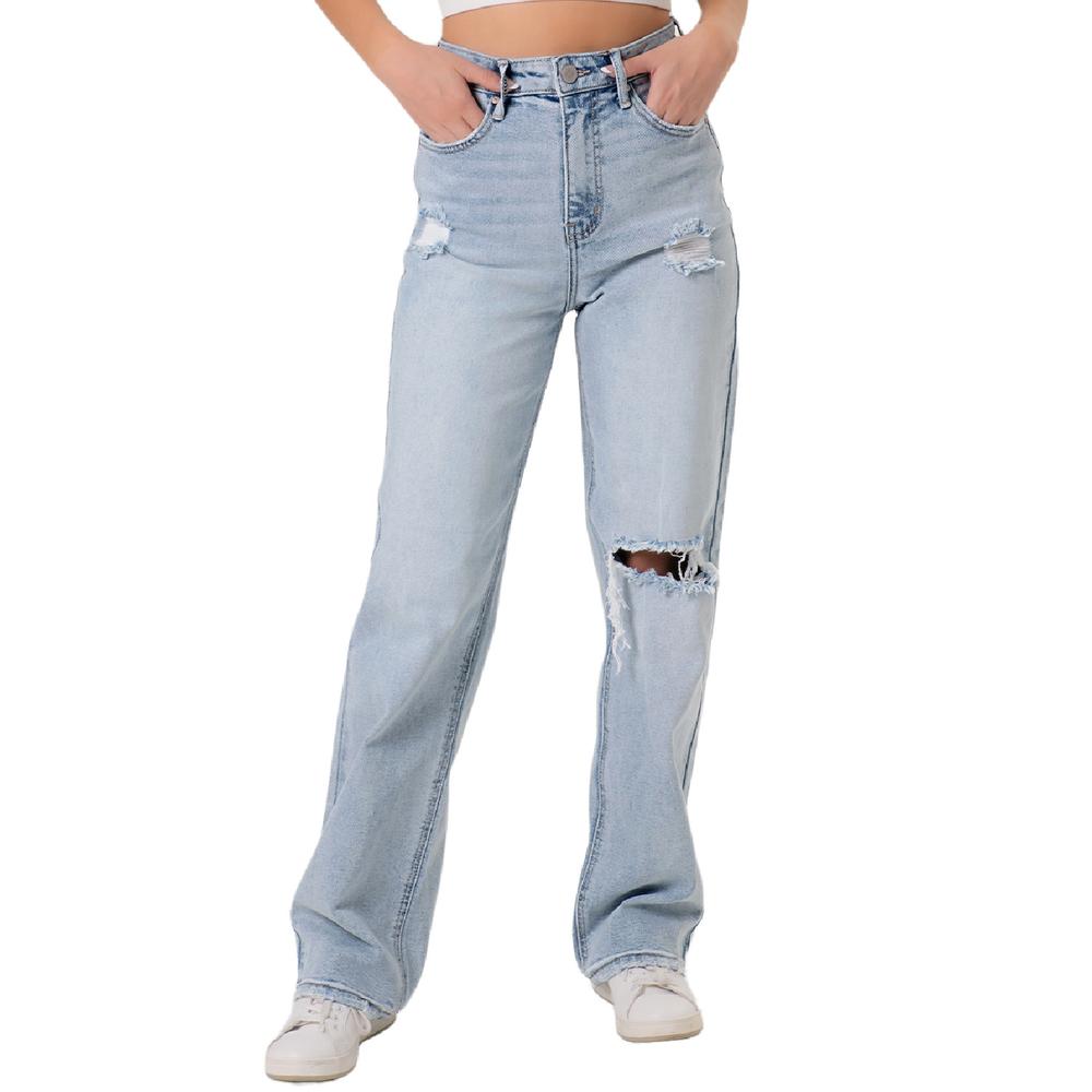 Jeans Juvenil BALAM 6328 color Azul Pierna Ancha