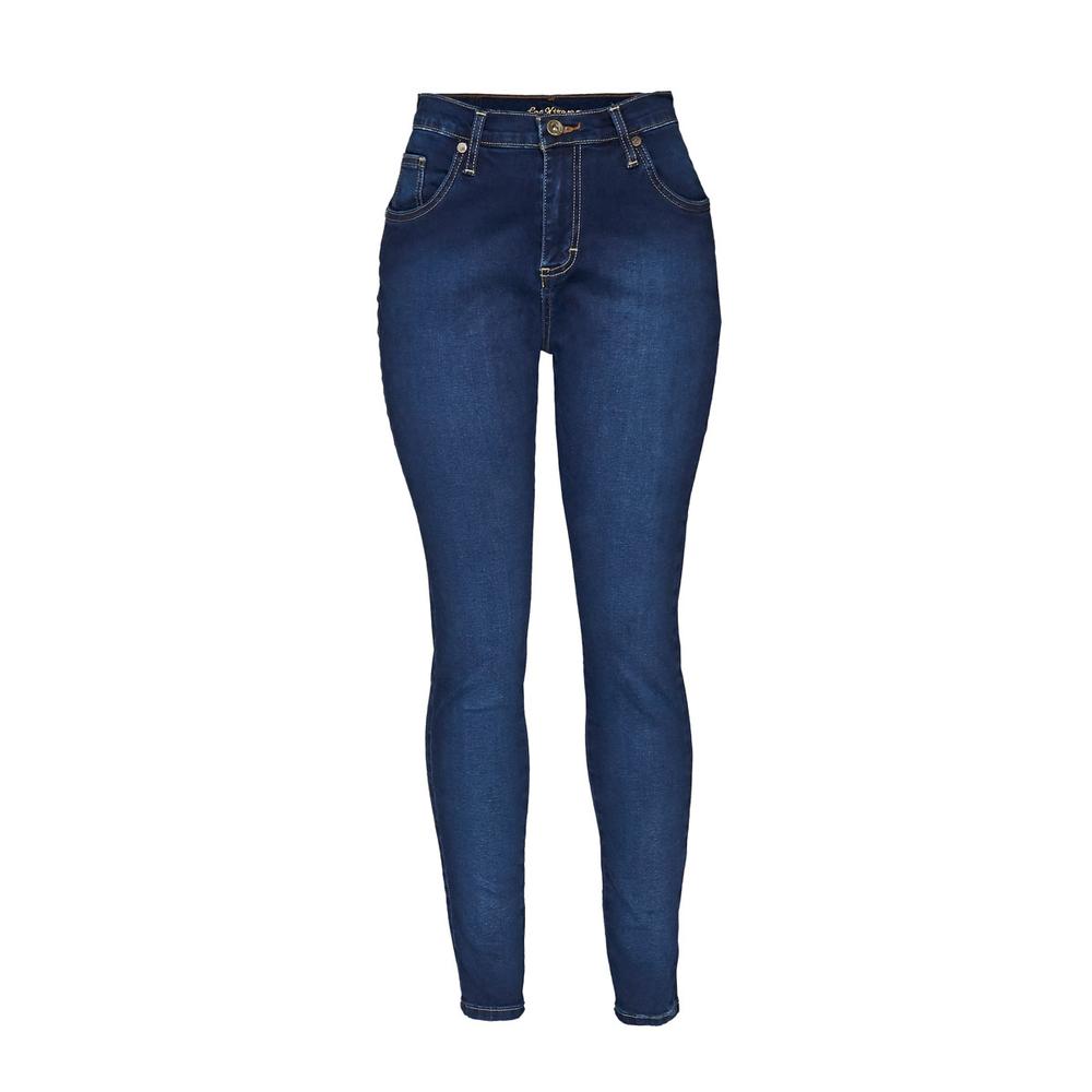 Pantalón Lee 509 color Azul Skinny Mom Fit para Mujer