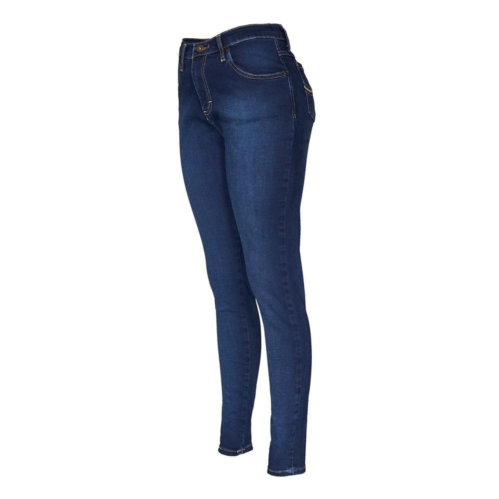 Foto 2 | Pantalón Lee 509 color Azul Skinny Mom Fit para Mujer