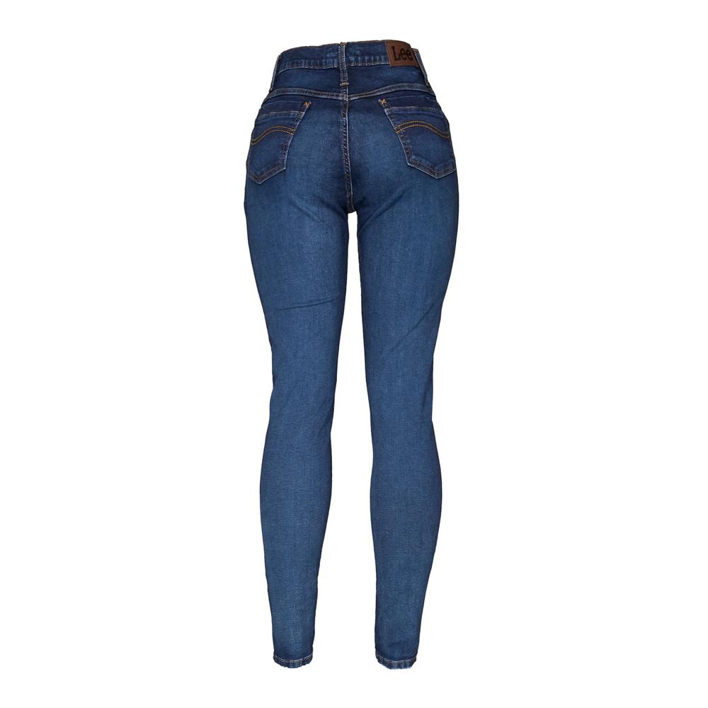 Foto 4 pulgar | Pantalón LEE 509-Jeans Skinny Mom Fit color Azul Mujer RI42