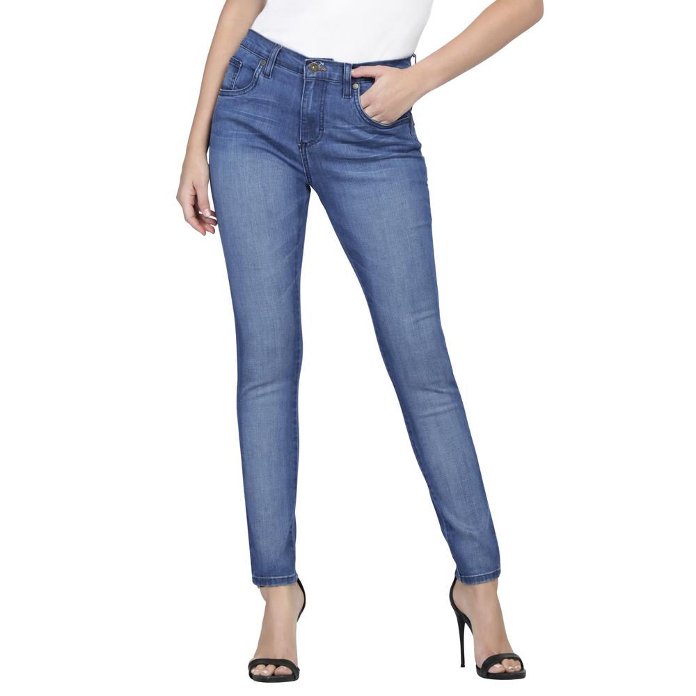 Pantalón LEE 509-Jeans Skinny Mom Fit color Azul Mujer 09M4