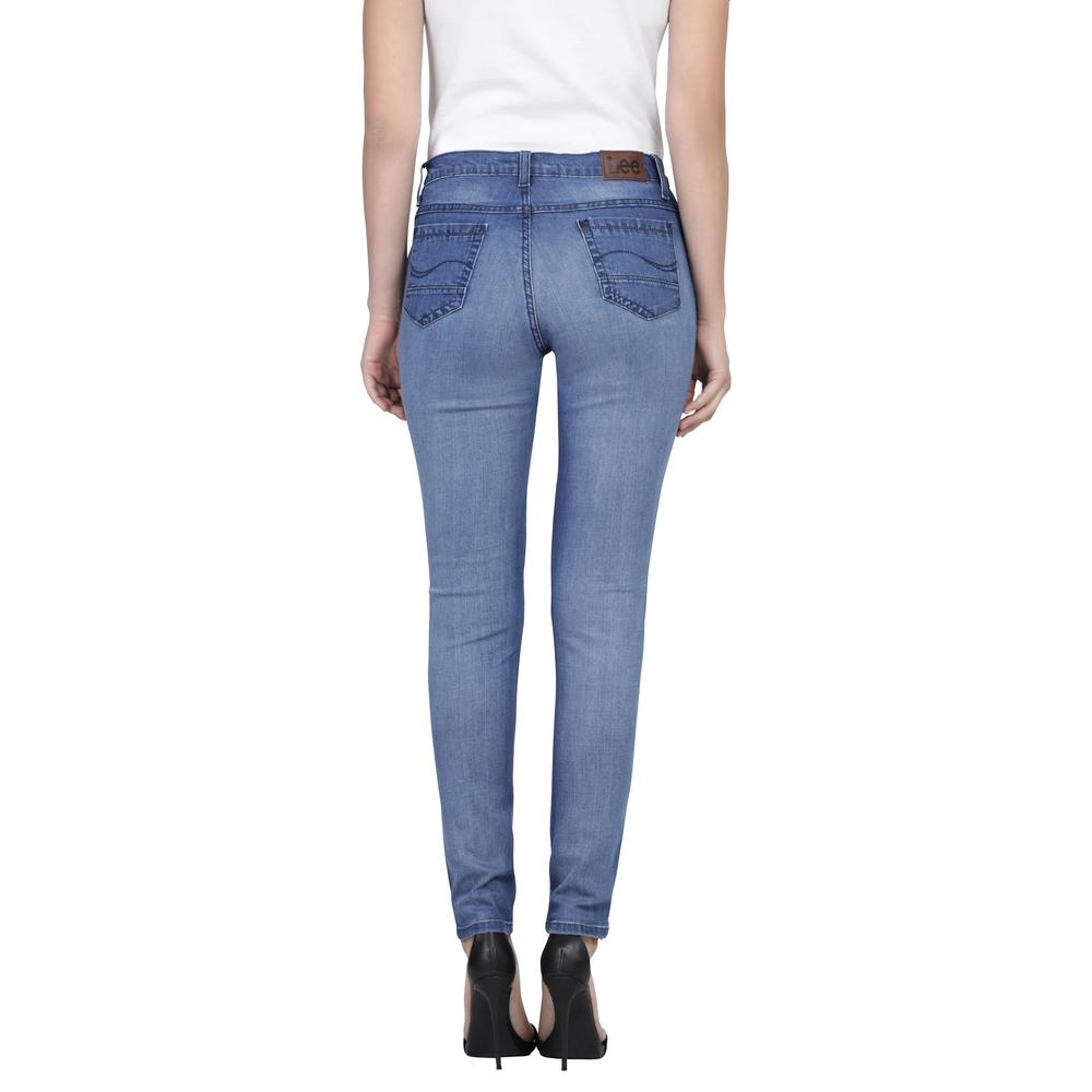 Foto 3 | Pantalón LEE 509-Jeans Skinny Mom Fit color Azul Mujer 09M4