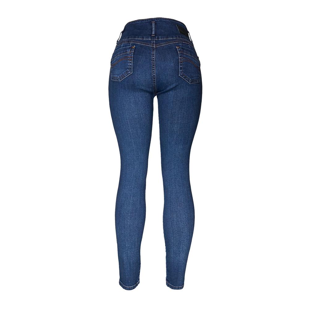 Foto 4 pulgar | Pantalón LEE 518-Jeans Skinny Booty Up color Azul Mujer RI42