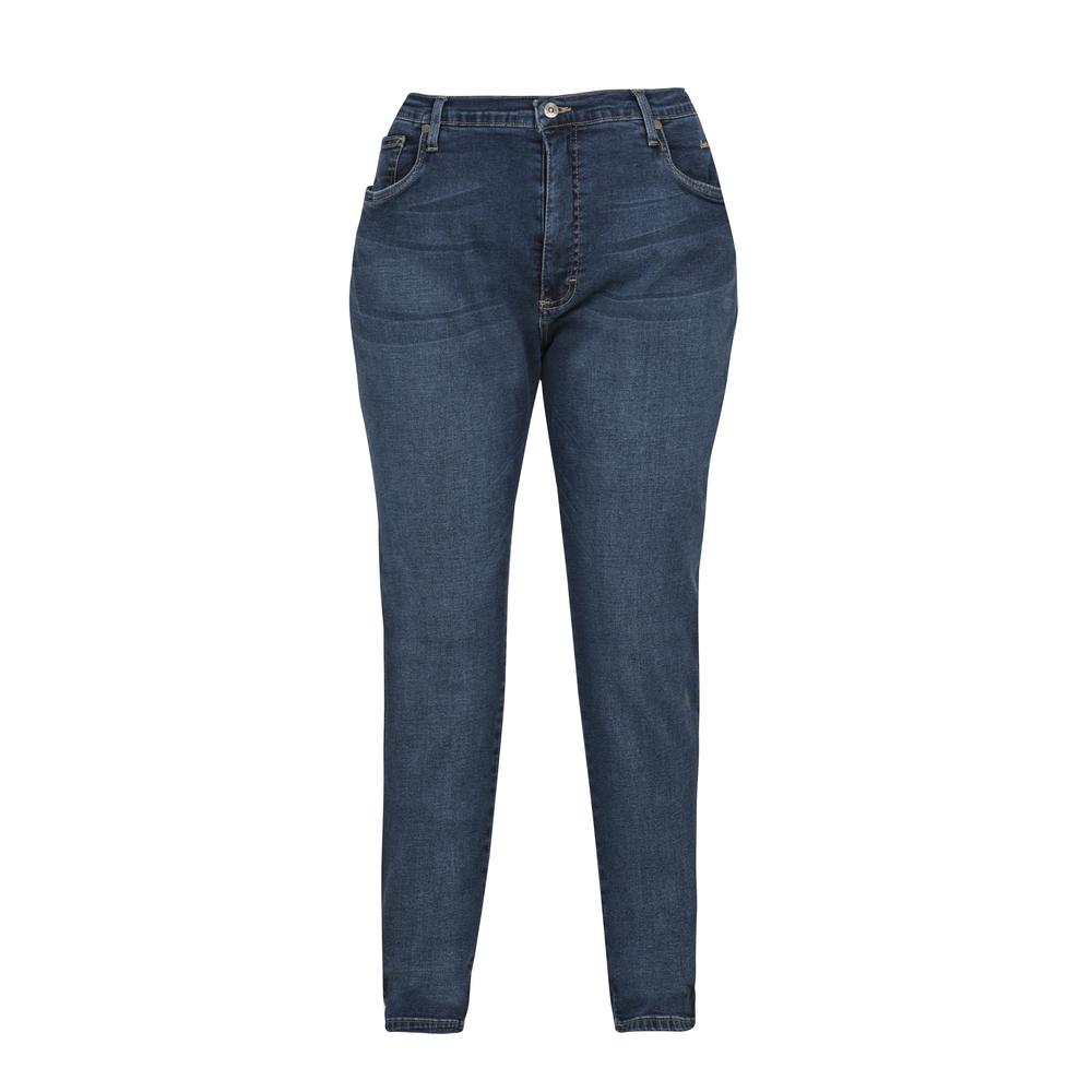 Pantalón LEE 502-Jeans Skinny Cintura Alta color Azul Mujer 02T3