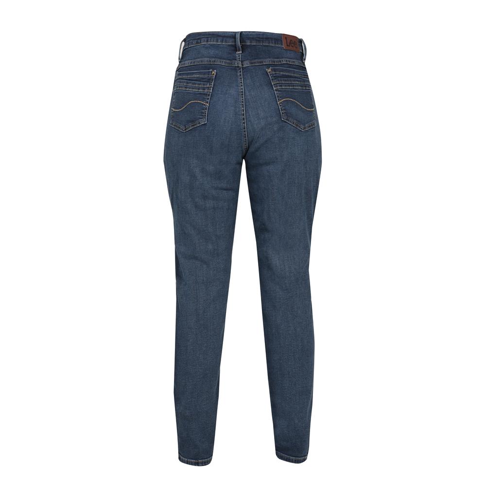 Foto 4 pulgar | Pantalón LEE 502-Jeans Skinny Cintura Alta color Azul Mujer 02T3