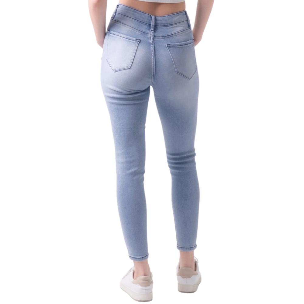 Foto 4 pulgar | Jeans Skinny Balam color Azul para Mujer