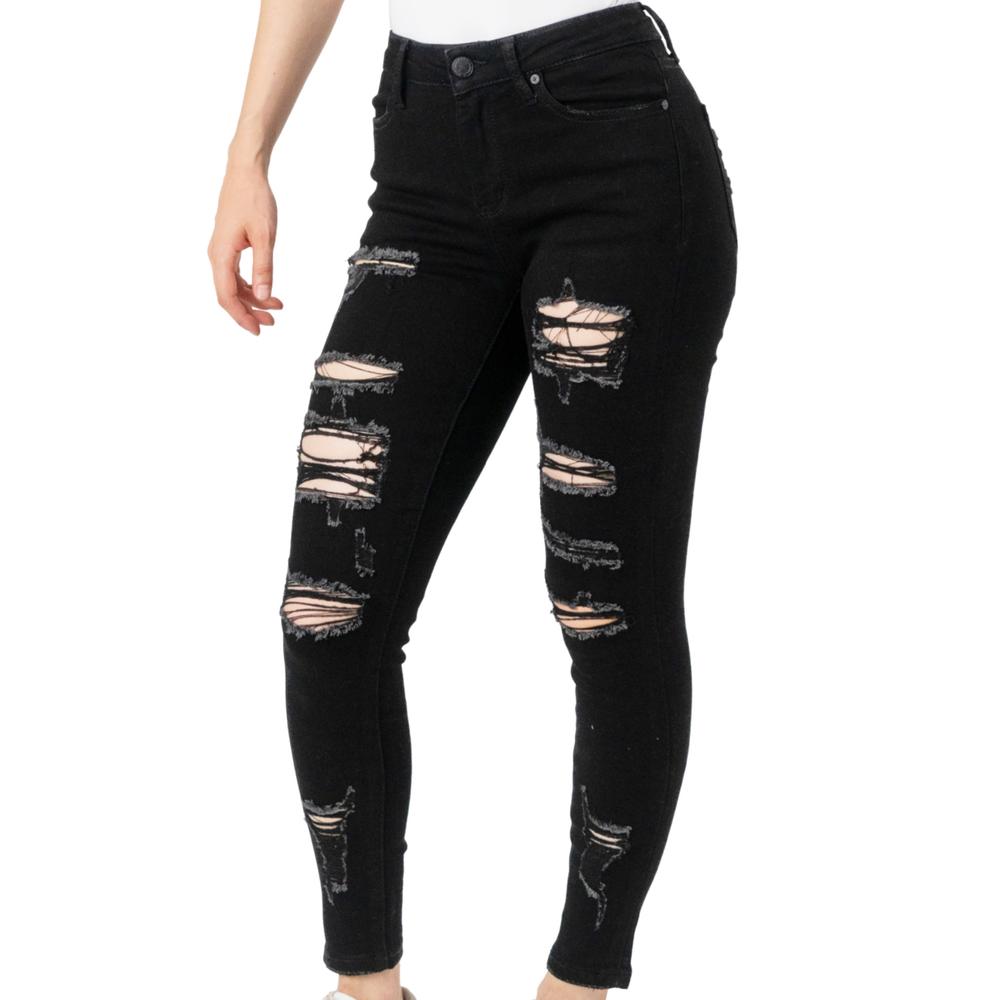 Foto 2 | Jeans con Strech Balam para Mujer color Negro