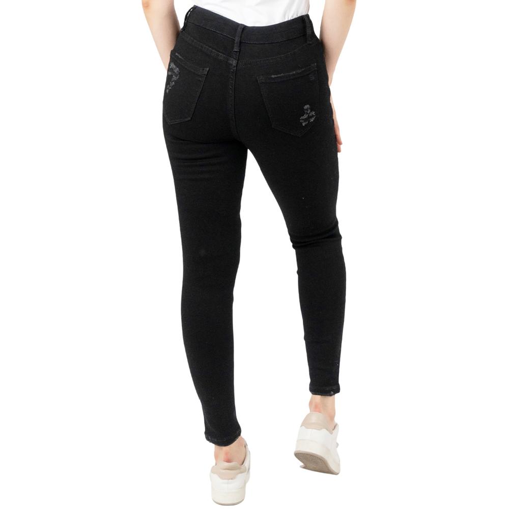 Foto 3 | Jeans con Strech Balam para Mujer color Negro