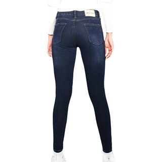 Foto 3 | Jeans Mchk de Mezclilla Skinny 6004 Tiro Medio para Mujer color Azul