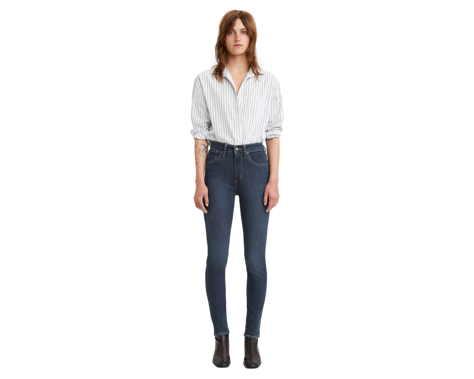 Foto 4 | Jeans Levi's Skinny color Azul para Mujer