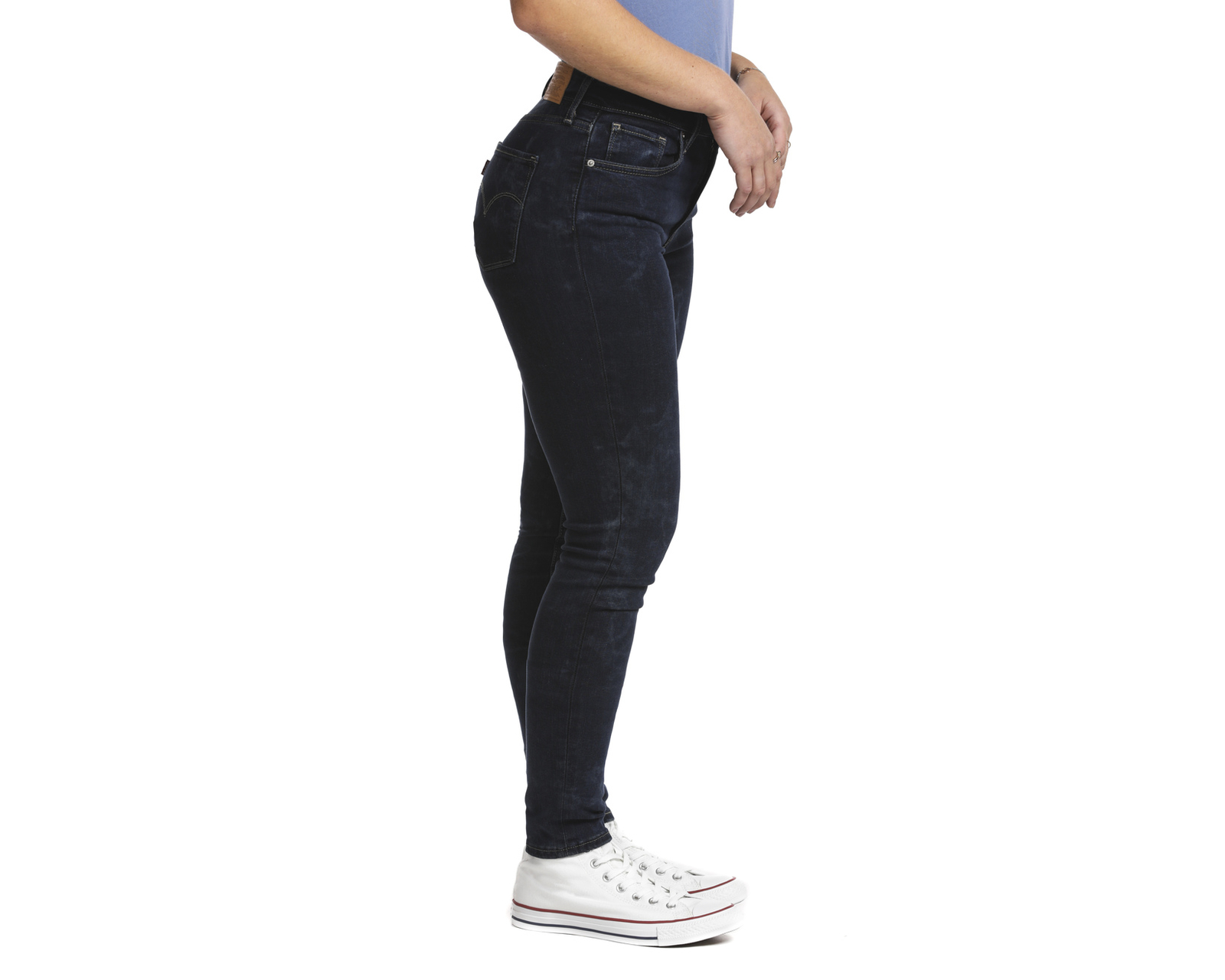 Foto 3 pulgar | Jeans Levi’s  Women's 721 High Waisted Skinny 18882-0377 color Azul