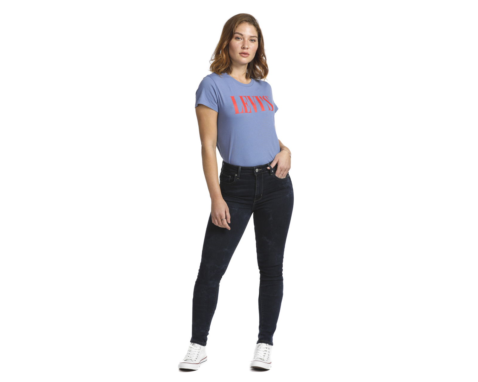 Foto 5 pulgar | Jeans Levi’s  Women's 721 High Waisted Skinny 18882-0377 color Azul