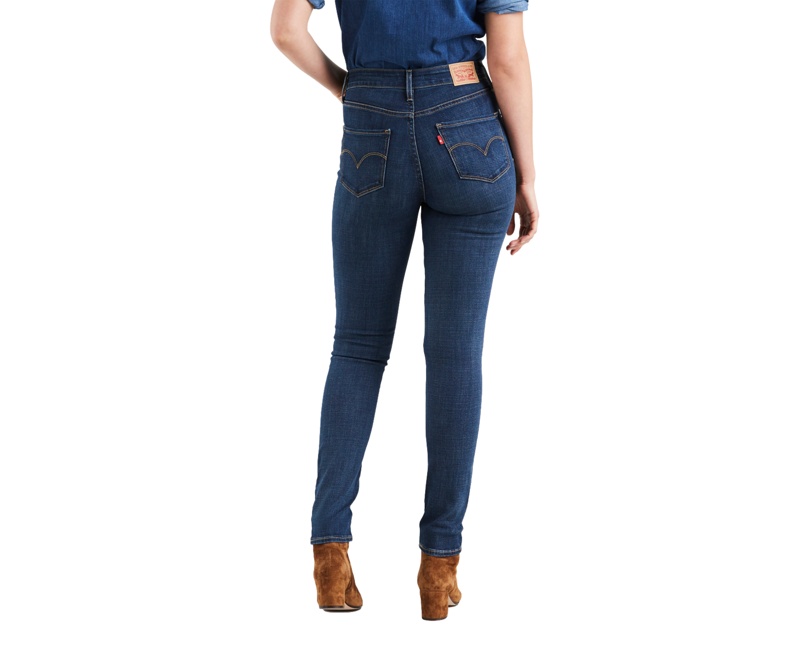 Foto 4 pulgar | Jeans 721 High-rise Skinny Levi's 18882-0047 color Azul para Mujer