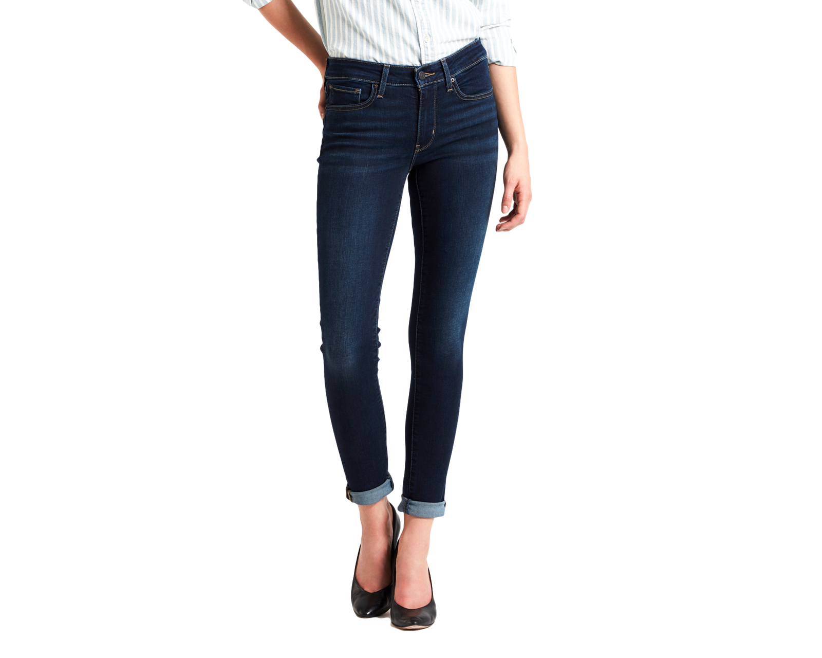 Jeans Levi’s 711 Skinny 18881-0354 color Azul para Mujer