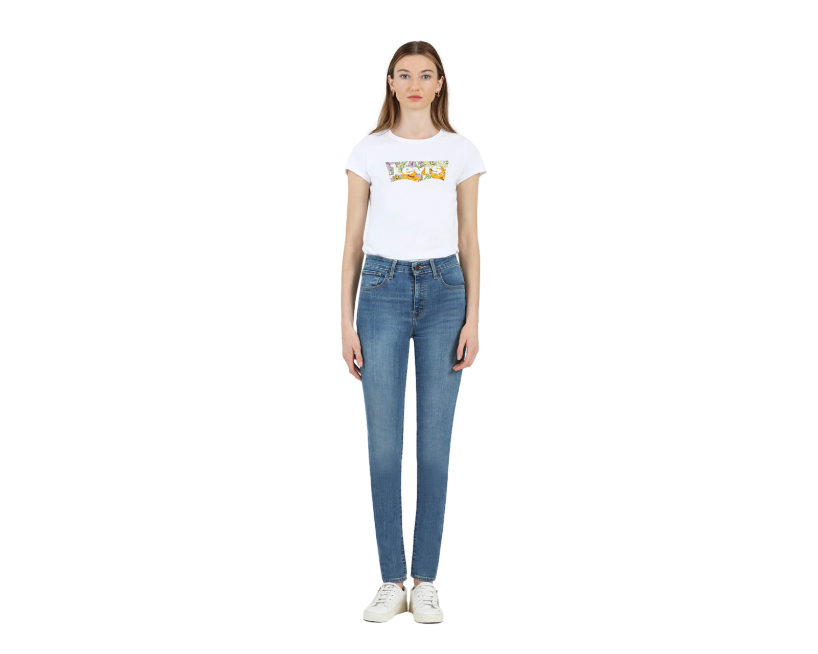 Foto 5 pulgar | Jeans 721 High-rise Skinny Levi's 18882-0538 color Azul para Mujer