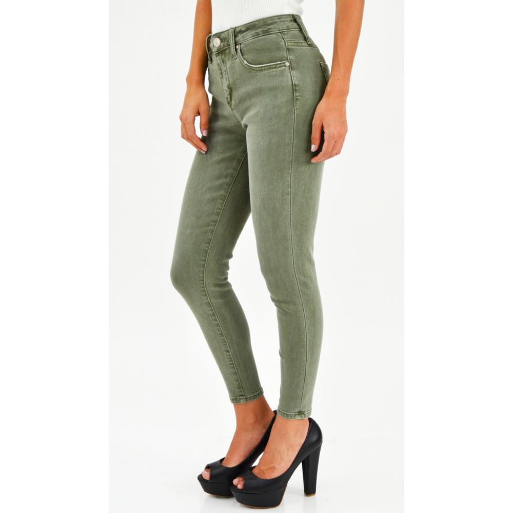 Foto 3 pulgar | Jeans Skinny con Stretch Roman Fashion J-BAL-6065 color Verde