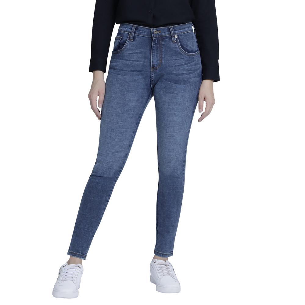 Foto 2 pulgar | Jeans Lee Skinny Fit 342 color Azul para Mujer