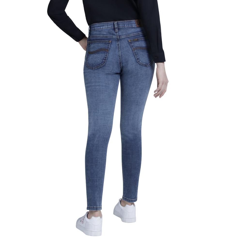 Foto 4 pulgar | Jeans Lee Skinny Fit 342 color Azul para Mujer