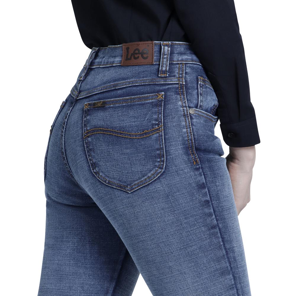 Foto 6 pulgar | Jeans Lee Skinny Fit 342 color Azul para Mujer