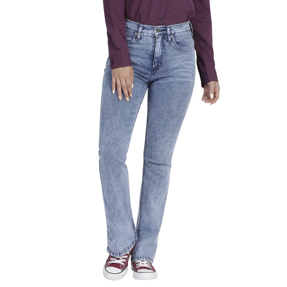 Foto 1 | Jeans Lee Skinny Flare Fit 347 color Azul para Mujer