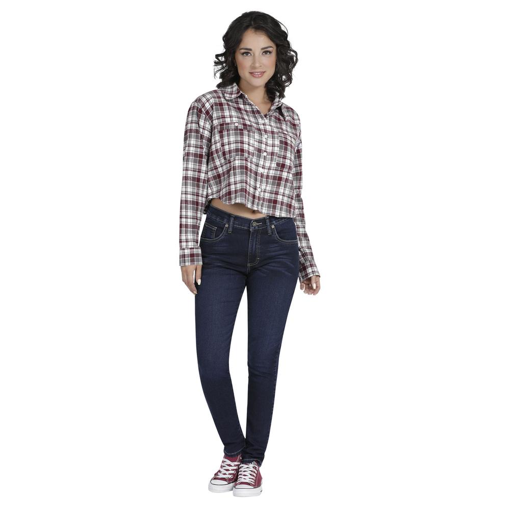 Foto 4 | Jeans Lee Skinny Fit 341 color Azul para Mujer