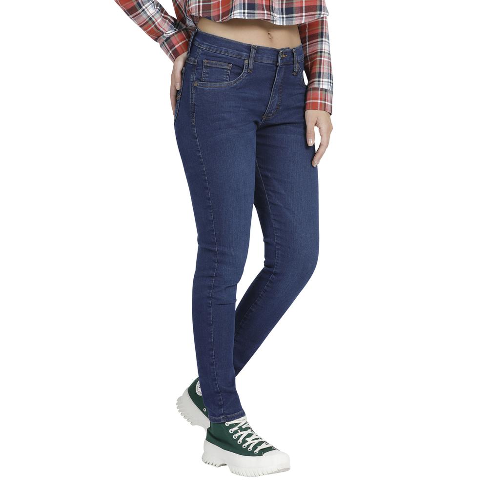 Foto 2 | Jeans Lee Skinny Fit 340 color Azul para Mujer