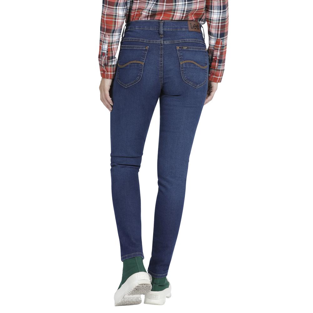 Foto 4 pulgar | Jeans Lee Skinny Fit 340 color Azul para Mujer