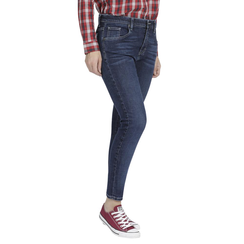 Foto 2 | Jeans Lee Skinny Fit 344 color Azul para Mujer