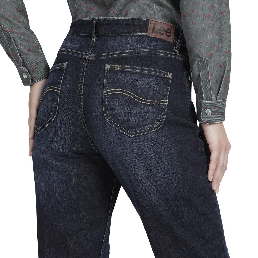 Foto 6 pulgar | Jeans Lee Mom Fit 341 color Azul para Mujer