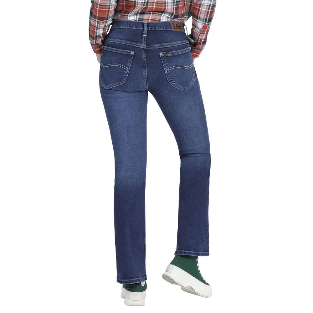 Foto 4 pulgar | Jeans Lee Skinny Flare Fit 351 color Azul para Mujer