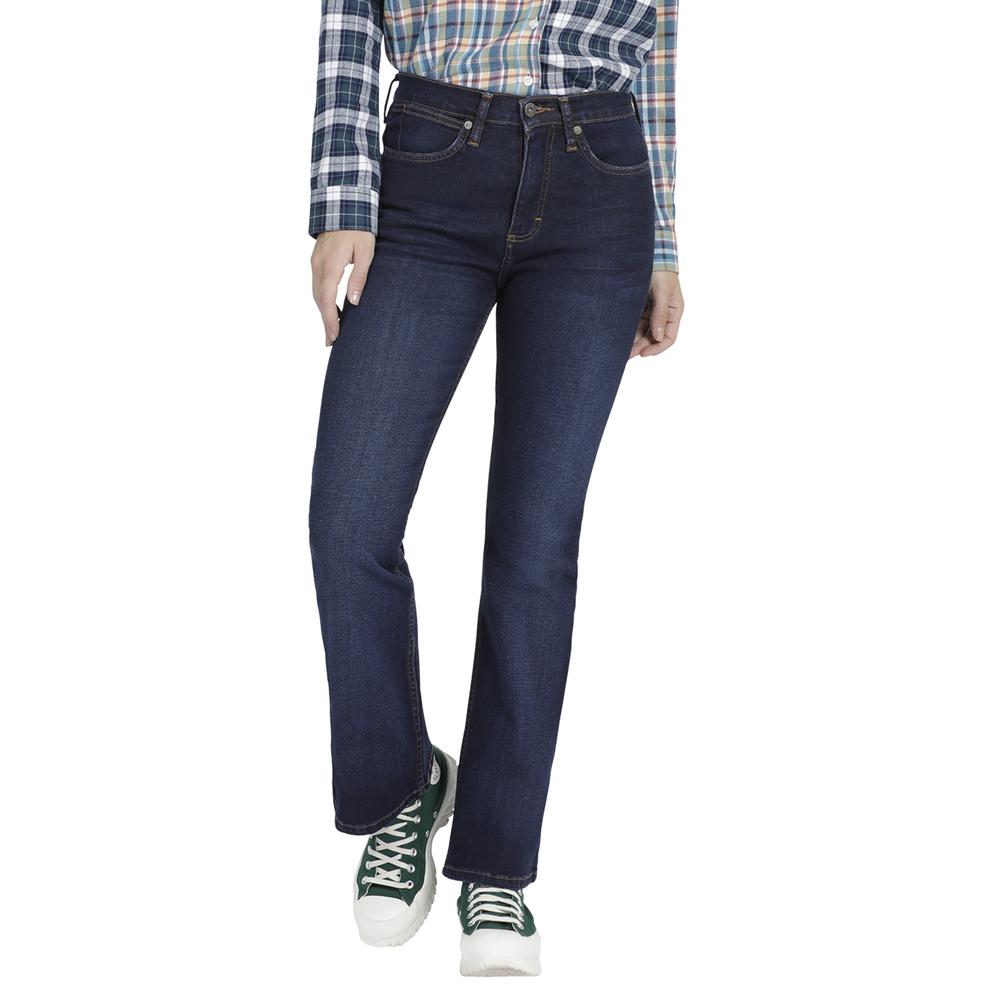 Foto 1 | Jeans Lee Skinny Flare Fit 355 color Azul para Mujer